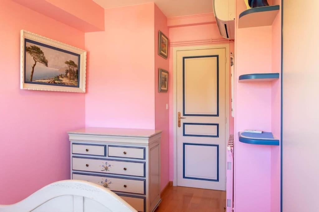 A6- 2 Bdr Incredible Sea View - Ac, Garage & Terrace Apartment Antibes Exterior foto