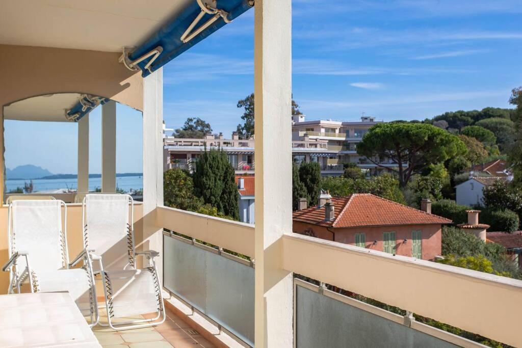 A6- 2 Bdr Incredible Sea View - Ac, Garage & Terrace Apartment Antibes Exterior foto