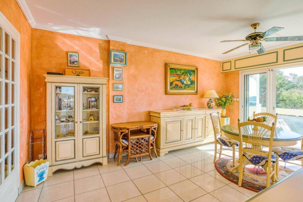 A6- 2 Bdr Incredible Sea View - Ac, Garage & Terrace Apartment Antibes Exterior foto