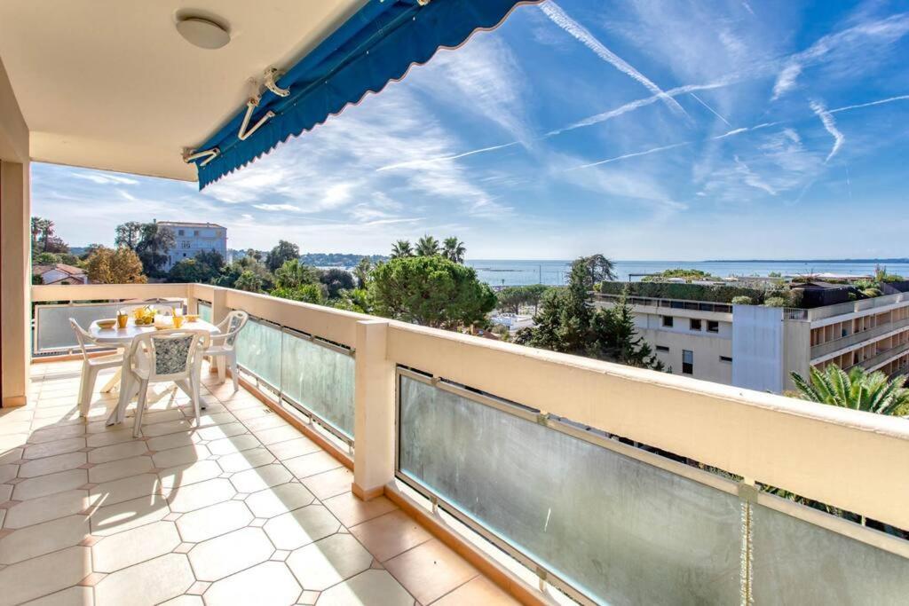 A6- 2 Bdr Incredible Sea View - Ac, Garage & Terrace Apartment Antibes Exterior foto