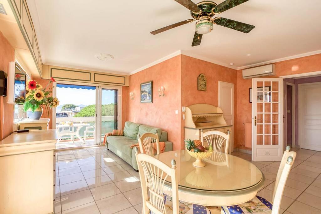 A6- 2 Bdr Incredible Sea View - Ac, Garage & Terrace Apartment Antibes Exterior foto