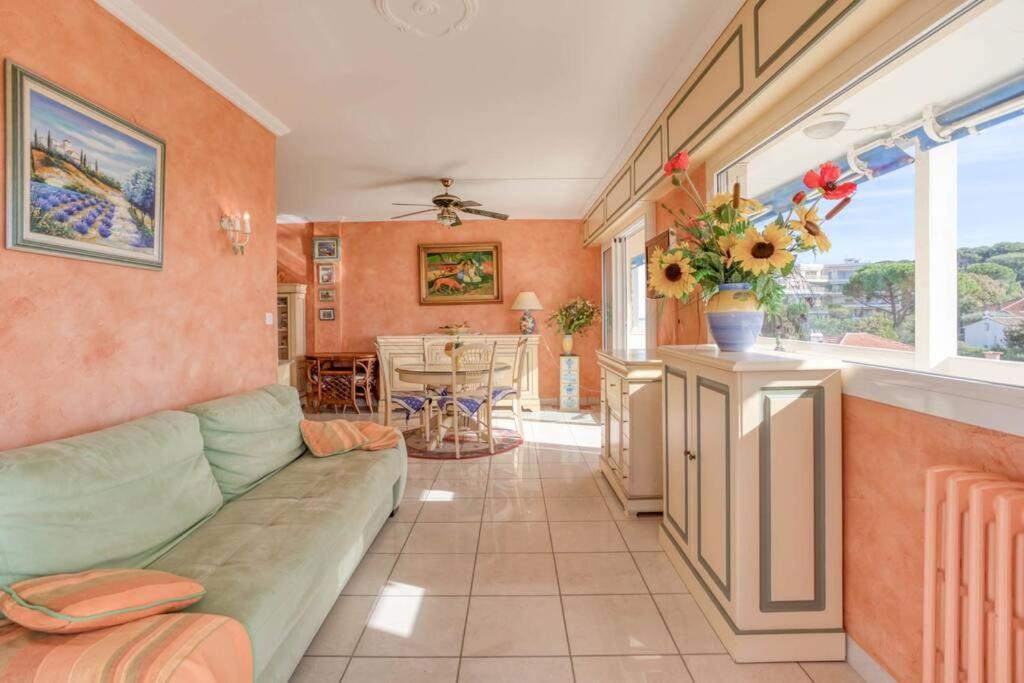 A6- 2 Bdr Incredible Sea View - Ac, Garage & Terrace Apartment Antibes Exterior foto